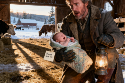 On Christmas Morning, Rancher Found a Baby Wrapped in His Barn — The Note Said “Please Love Her.” !
