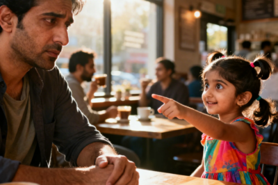 Single Dad’s Little Girl Pointed at a Stranger “Dad…Marry Her.”—What Happened Next Shocked Everyone !