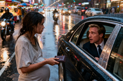 Homeless Pregnant Woman Returned Billionaire’s Lost Wallet & Her Life Totally Changed !