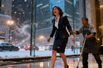 The Billionaire Lost Everything — Until a Single Dad Janitor Changed Her Life in Seconds !