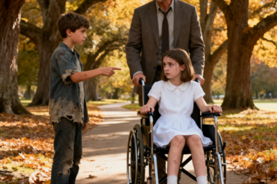‘She Can Walk…Your Fiancée Won’t Let Her,’ the Poor Boy Told the Millionaire — Leaving Him Stunned !