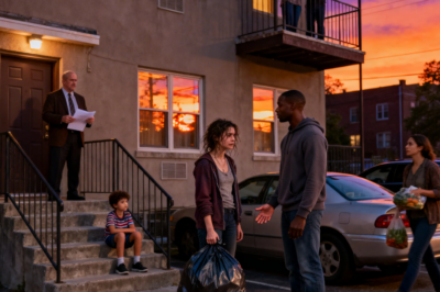 “She Was Thrown Out With A Trash Bag — Her Black Neighbor Said, My Couch Is Yours Tonight !