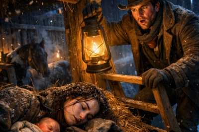 On Christmas Night, He Found Her Sleeping in the Hayloft With Her Baby !