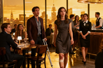 “She Hid Her Crutches From Him for 30 Days —When She Finally Walked Into Their Blind Date…Was That !