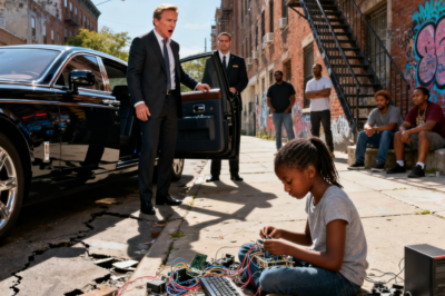 Tech Billionaire Stunned Seeing a Black Girl Fix Computers From Scrap — His Next Move Shocks All !