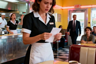 Billionaire Left a $0 Tip — What the Single-Mom Waitress Found Under His Plate Changed Everything !