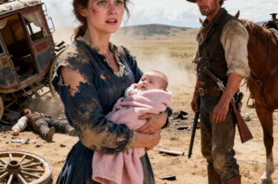 The Cowboy Found Her Holding a Baby Not Her Own, She Said “I Couldn’t Leave Her” !