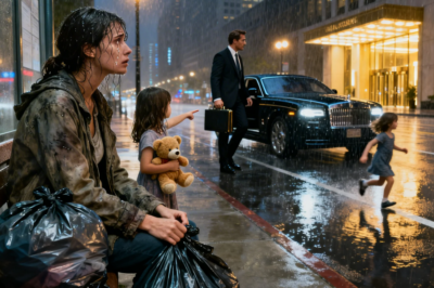 “Don’t Cry, Mommy. Maybe That Man Will Help Us…”, The Little Girl Pointed to a Millionaire Stranger !