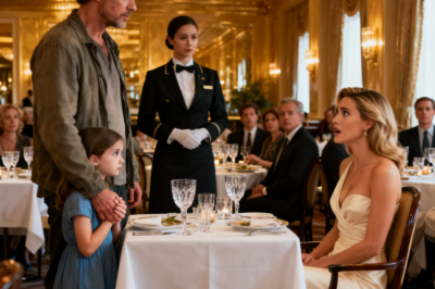 She’s With Me” — Single Dad Spoke Calmly, The Billionaire Heiress Stood Frozen at the Table !