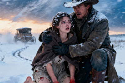 They Abandoned Her in a Blizzard — Until the Cowboy Said, “You’ll Come With Me Now.” !