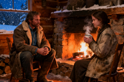 The Rancher Offered Her Coffee By The Fire — And That Christmas Night, Kindness Felt Like Love !