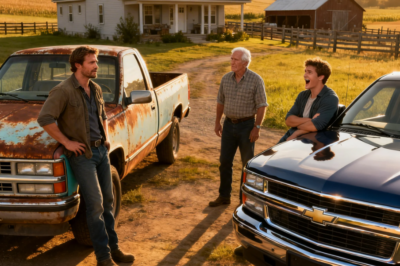 They Mocked My Old Truck at the Family Farm — Until I Parked the Brand-New Fleet I Secretly Bought !