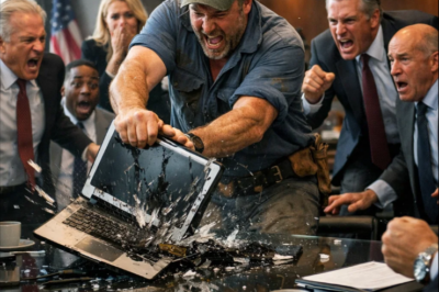Single Dad Janitor Smashed the CEO’s Laptop — Then the Secret Inside Shocked the Entire Boardroom !