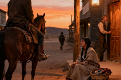 “It’s Getting Dark, Sir… Please Don’t Turn Me Away” Native Woman Said to Lonely Cowboy … 