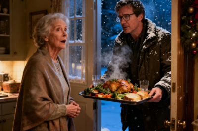 No Food for Christmas Dinner – The Widow’s Neighbor Brought a Feast and Became Family !
