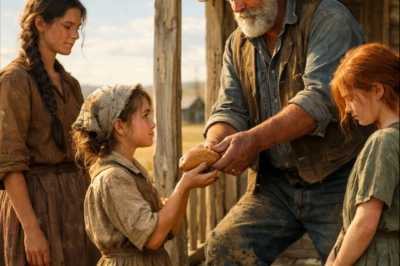 Giant Rancher Lived Alone for Years — Until 3 Beautiful Girls Knelt at His Ranch !