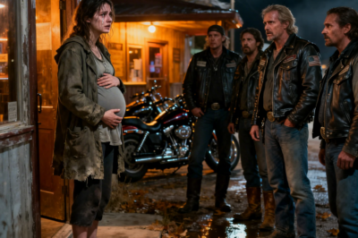 “I Haven’t Eaten in Two Days… I’m Terrified for My Baby,” the Pregnant Woman Begged the Hells Angels !