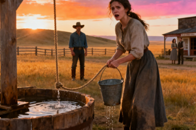 She Was Carrying Water From the River Three Times a Day — Rancher Dug a Well Beside Her Cabin !