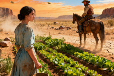 The Cowboy Found Her Garden Growing in the Driest Dirt, He Said Anyone This Stubborn Belongs Here !