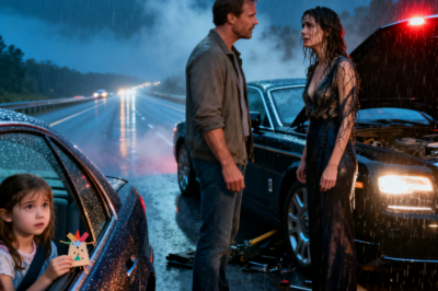 Single Dad Rescued a Broken — What She Asked That Night Changed Their Fate !