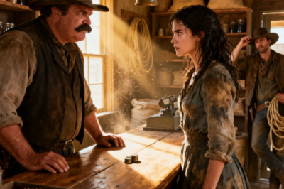 A Cowboy Watched Her Stand Up to a Rude Shopkeeper, He Tipped His Hat and Knew She Was His Equal !