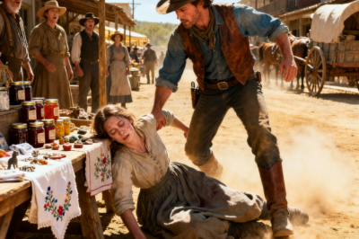 She Fainted From Exhaustion at the Market, The Cowboy Caught Her and Bought All Her Wares !