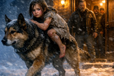 Little Girl Carried by Dog to Biker Clubhouse — “They Beat My Mama!” The Truth Shattered Hearts !