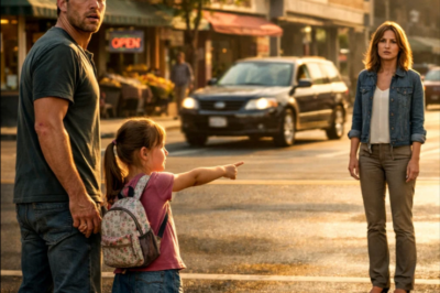 Daddy, That’s the Lady Who Said She Missed You!” — His Breath Caught in His Chest !