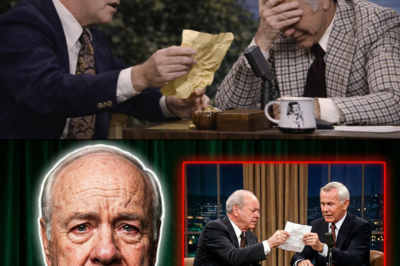 Tim Conway HANDED Johnny Carson A CRUMPLED LETTER ON LIVE TV—AND THREE WORDS MADE HIM BREAK DOWN