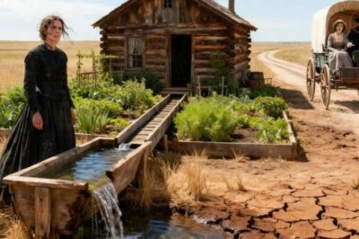 La familia de su marido la echó de su casa; ella compró una casa de madera por cinco peniques, e hizo algo que los dejó atónitos…