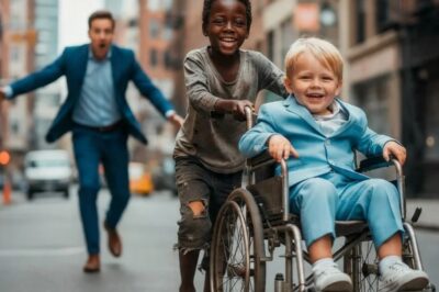 “¡Devuélveme a mi hijo!” —gritó el millonario al ver a un niño de la calle llevarse a su hijo…