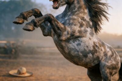 LA YEGUA COLORADA: 1 potro feo que tumbó a 6 caporales contra la yegua invicta del patrón