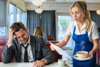 EL MILLONARIO CREYÓ PERDERLO TODO, HASTA QUE LA MESERA APARECIÓ Y LO CAMBIÓ TODO EN SENGUNDOS.