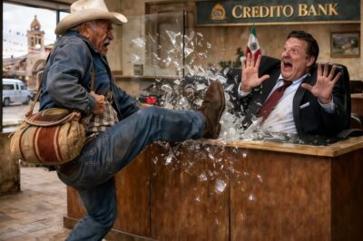 HUMILLÓ A UN ANCIANO EN SU PROPIO BANCO — NO IMAGINÓ QUE ERA AGENTE SECRETO