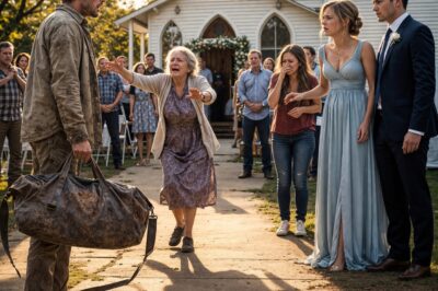 He Came Home From Overseas Covered in Dirt—What His Fiancée Did in Front of the Whole Town Left Everyone Speechless