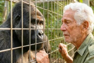 Cuidó de este gorila por 20 años… El reencuentro después de tanto tiempo es desgarrador.