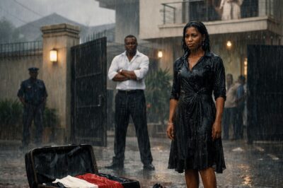 The Day My Husband Threw My Clothes Into the Rain, He Called Me “Too Small” for His New Life—What He Didn’t Know Was That I Owned the Bridge He Was Standing On