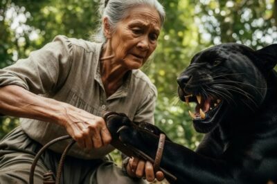 Una anciana encontró a una pantera atrapada en una trampa…lo que ocurrió después nadie lo esperaba