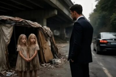 Un millonario encuentra a dos niñas gemelas solas en su cabaña… lo que hizo cambió su vida para siempre.