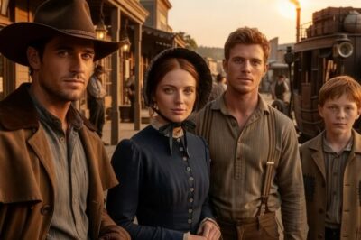 Novia por correo llegó con dos hermanos—el ranchero dijo: necesito manos para el rancho