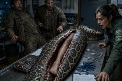Una joven madre desapareció con su bebé en las marismas de Doñana y todos creyeron que los animales se los habían llevado, hasta que un año después unos cazadores encontraron una enorme serpiente con el vientre hinchado; al abrirla, descubrieron algo humano dentro… pero la verdad más aterradora no era la muerte de la madre, sino quién se había quedado con el niño
