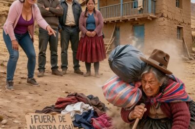 LA VIUDA ERA SU MADRE… Y SUS HIJOS LA ECHARON SIN PIEDAD.