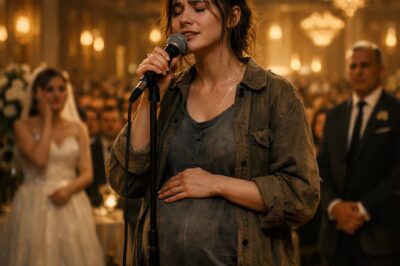 Se rieron de la mujer embarazada sin hogar y luego se quedaron paralizados cuando ella cantó una canción que hizo llorar a todos.