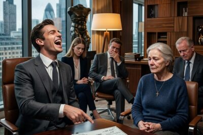 Billionaire Son Mocked The WIDOW’S $10 INHERITANCE—Until The LAWYER Took Her To A Hidden Estate