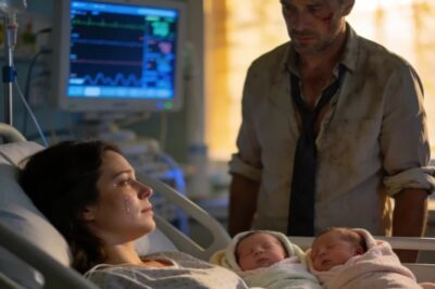 HE LEFT HIS PREGNANT WIFE WITH TWINS IN LABOR… BUT A STRANGER BURST IN—AND EVERYTHING CHANGED