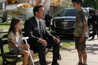 “Your Daughter Isn’t Going Blind,” the Boy Whispered to the Millionaire. “It’s Your Wife… She’s Putting Something in Her Food.”