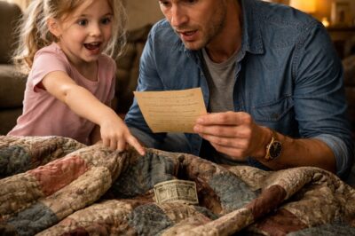 When Our Mother Died, My Brothers Called Her Old Blankets Trash—Then My 4-Year-Old Daughter Whispered, “Daddy… This One Is Moving.”