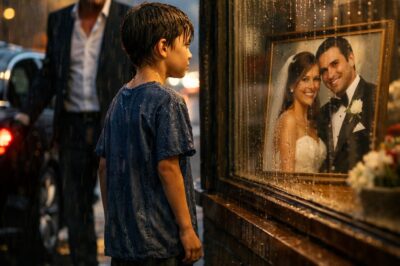 THE BOY WHO POINTED AT A WEDDING PHOTO… AND CALLED HER MOM
