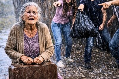 LO ECHARON BAJO LA LLUVIA, PERO UNA CARTA VIEJA LO SALVÓ DE LA DESPERACIÓN…