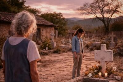 “LA TUMBA DE SU MADRE LLEVABA 10 AÑOS CERRADA… HASTA QUE ELLA DESCUBRIÓ QUE NO ERA SU MADRE